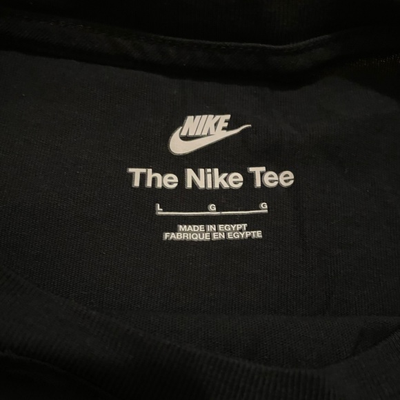 Black Nike Long Sleeve Size Youth Large - Picture 2 of 3